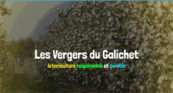 Desktop Screenshot of lesvergersdugalichet.com
